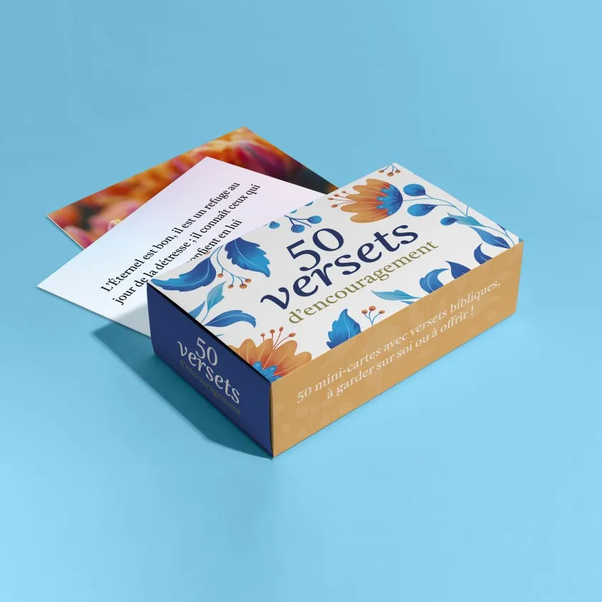COFFRET 50 VERSETS D'ENCOURAGEMENT
