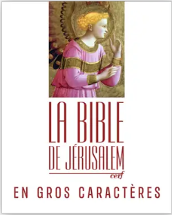 BIBLE DE JERUSALEM GROS CARACTERES