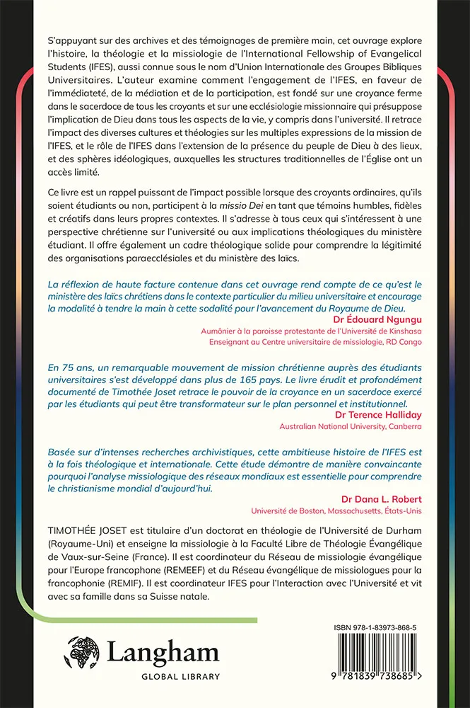 SACERDOCE (L') DE TOUS LES ETUDIANTS