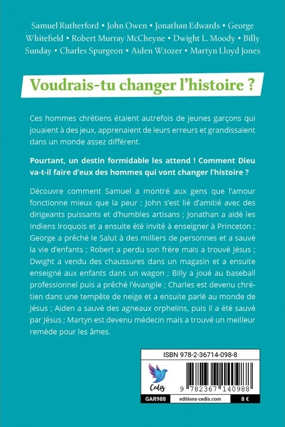 10 GARCONS QUI ONT CHANGE L'HISTOIRE