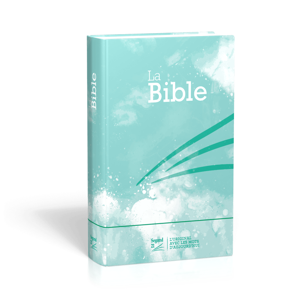 BIBLE SEGOND 21 RIGIDE BLEU TURQUOISE