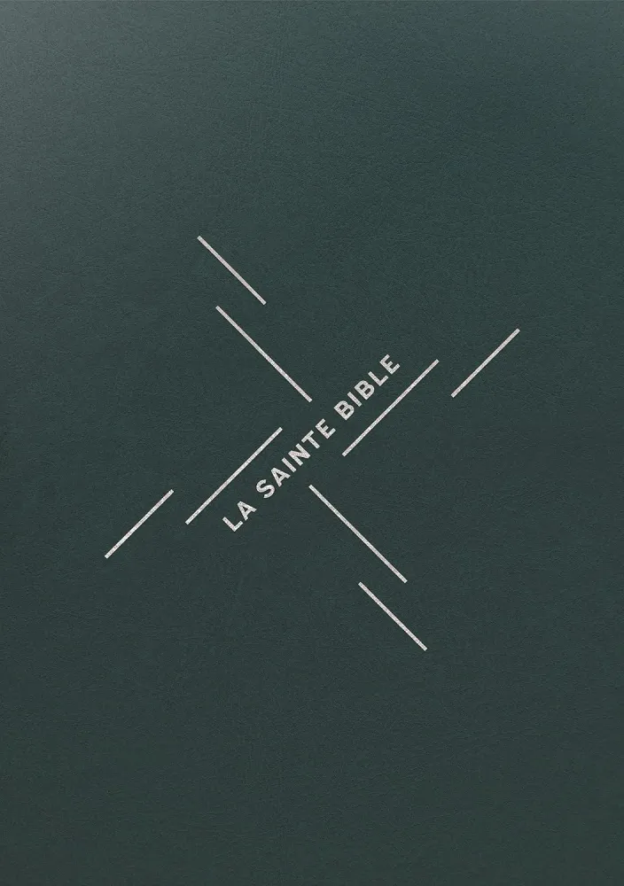 BIBLE SEGOND 1910 GROS CARACTERES VERTE