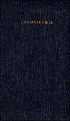 BIBLE SEGOND 1910 SEMI-RIGIDE JEANS TR. OR ONGLETS FERM. ECLAIR