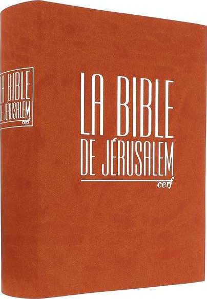BIBLE DE JERUSALEM COMPACTE SOUPLE OCRE AVEC NOTES