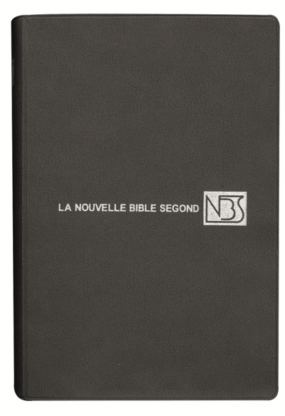 BIBLE NBS SANS NOTES RELIURE SOUPLE VINYL MARINE