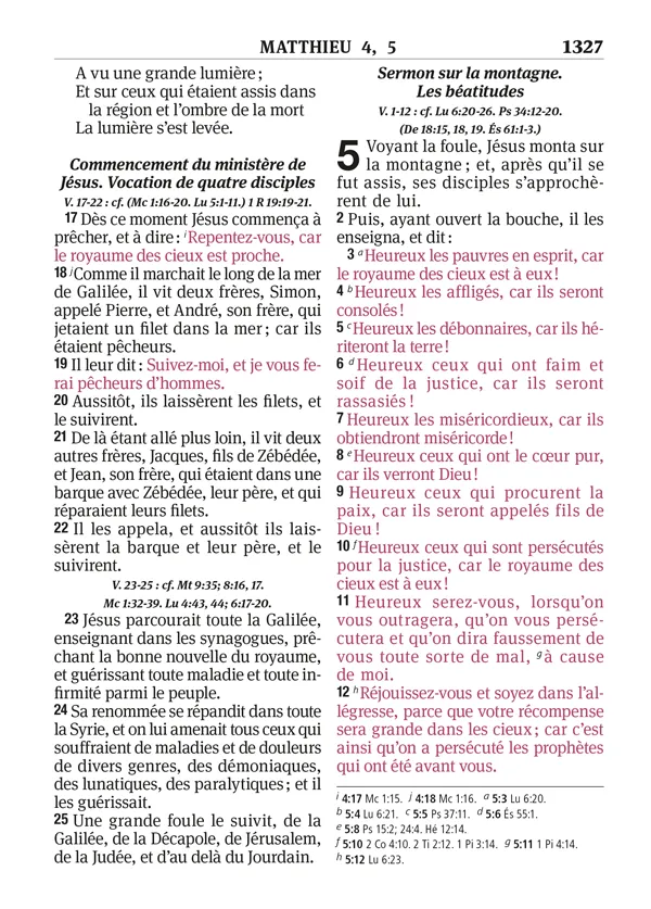 BIBLE SEGOND 1910 SOUPLE SIMILICUIR VIOLETTE - ONGLETS