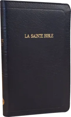 BIBLE SEGOND 1910 SOUPLE ZIP-SIMILICUIR BLEUE MARINE - ONGLETS