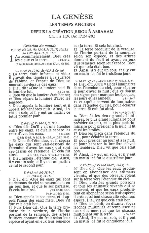 BIBLE SEGOND 1910 SOUPLE ZIP-SIMILICUIR BLEUE MARINE - ONGLETS