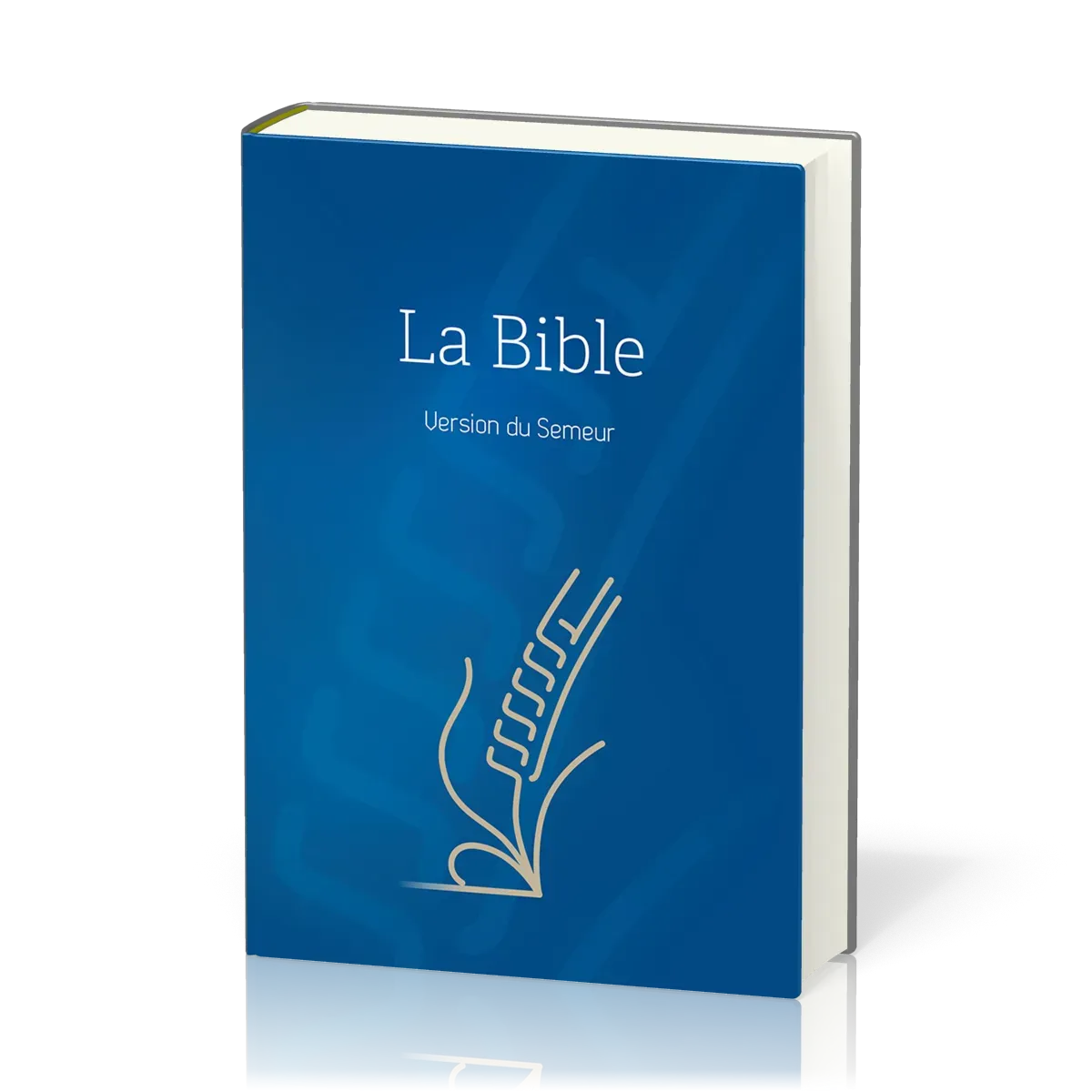 BIBLE SEMEUR BLEUE RIGIDE