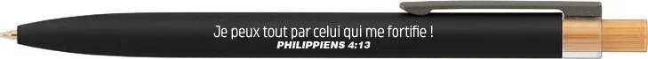 STYLO ALU DANA NOIR - JE PEUX TOUT....
