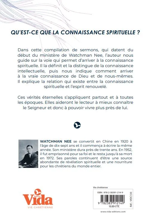 CONNAISSANCE SPIRITUELLE