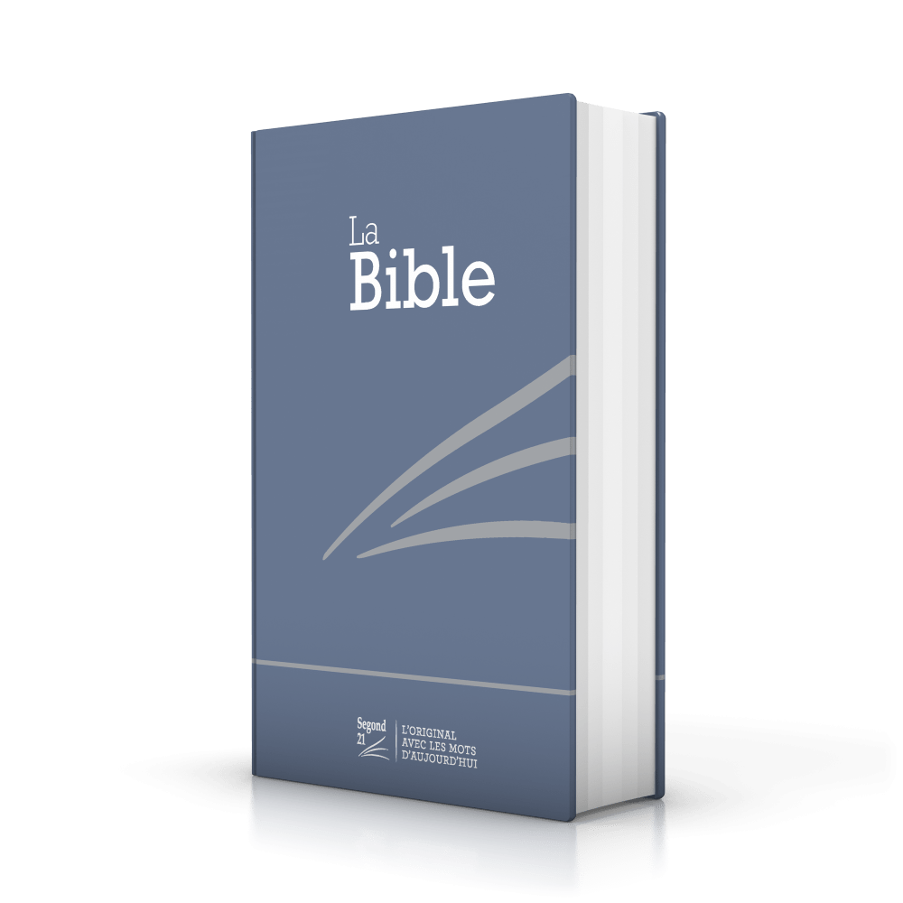 BIBLE SEGOND 21 COMPACTE RIGIDE SKIVERTEX BLEU