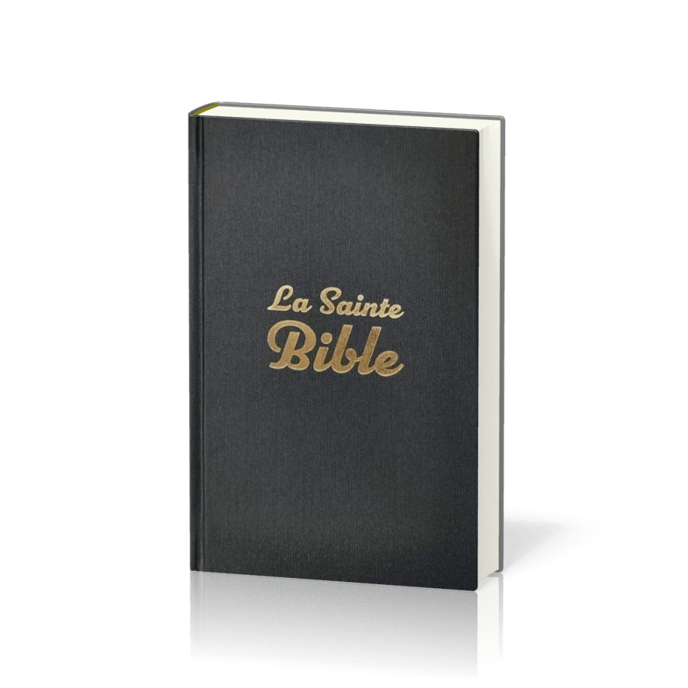 BIBLE SEGOND 1910 COMPACTE RIGIDE GRIS ANTHRACITE