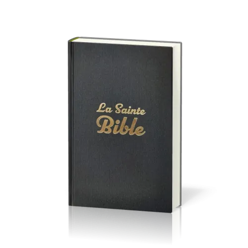BIBLE SEGOND 1910 COMPACTE RIGIDE GRIS ANTHRACITE