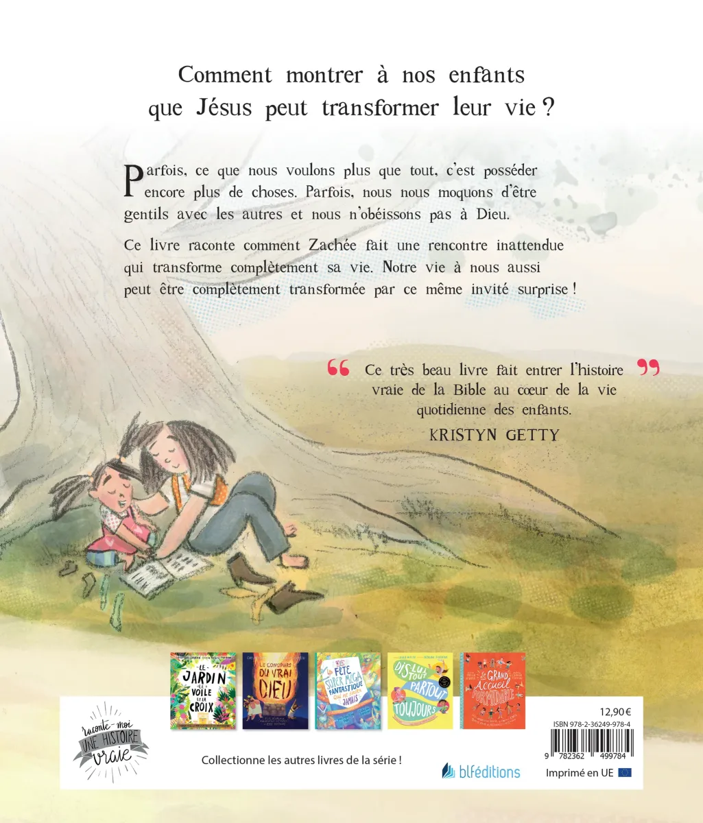 HOMME, L'ARBRE ET L'INVITE SURPRISE (L') - LE JOUR OU ZACHEE A ENFIN TROUVE CE QU'IL CHERCHAIT : LA