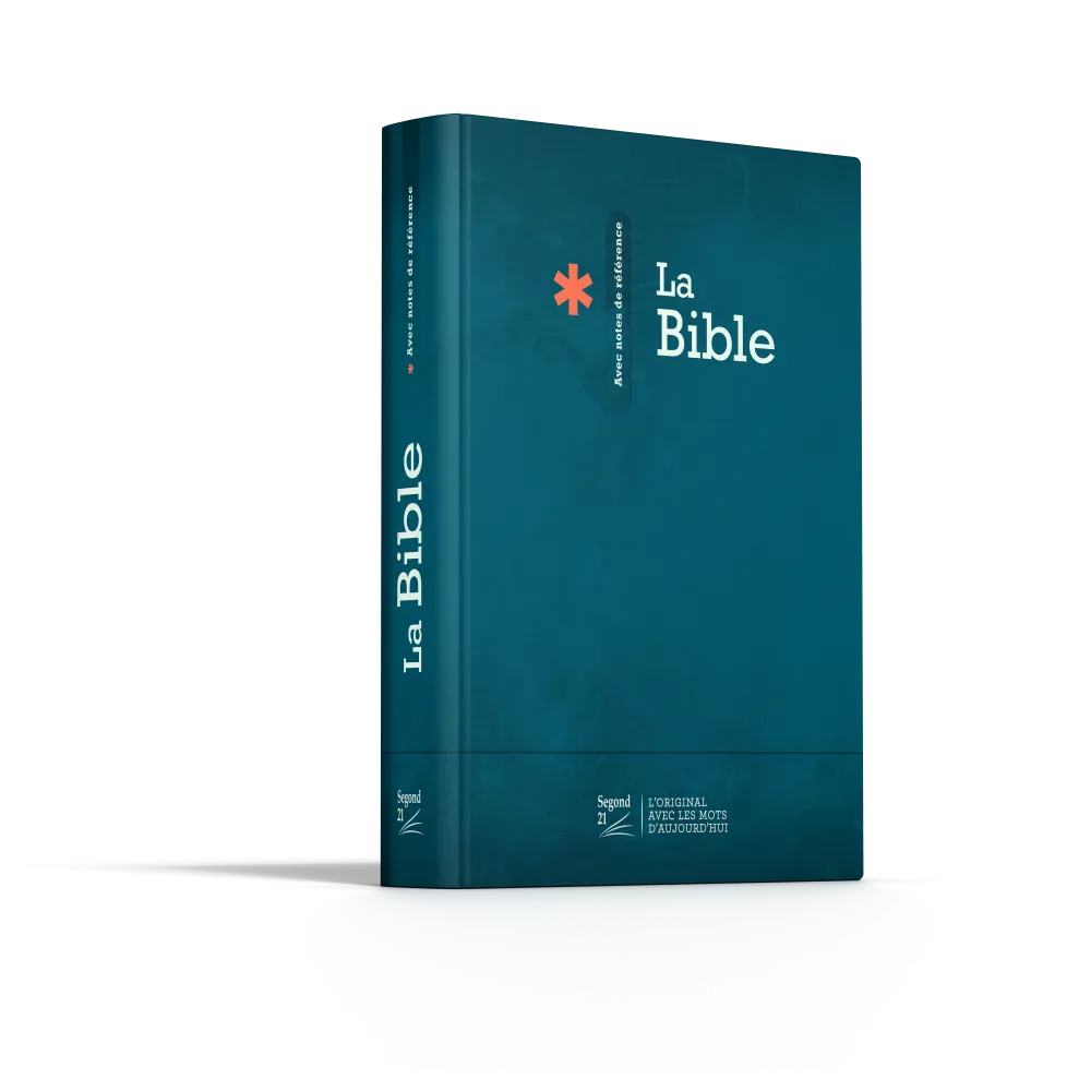 BIBLE SEGOND 21 REFERENCE RIGIDE BLEU