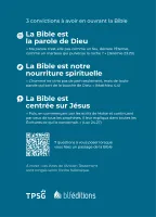 CARTE - SUIVI DE LECTURE DE LA BIBLE