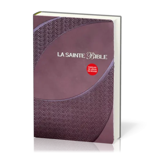 BIBLE SEGOND 1910 SOUPLE SIMILICUIR BRUN - ONGLETS