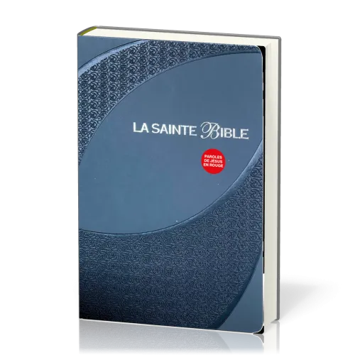 BIBLE SEGOND 1910 SOUPLE SIMILICUIR GRISE - ONGLETS