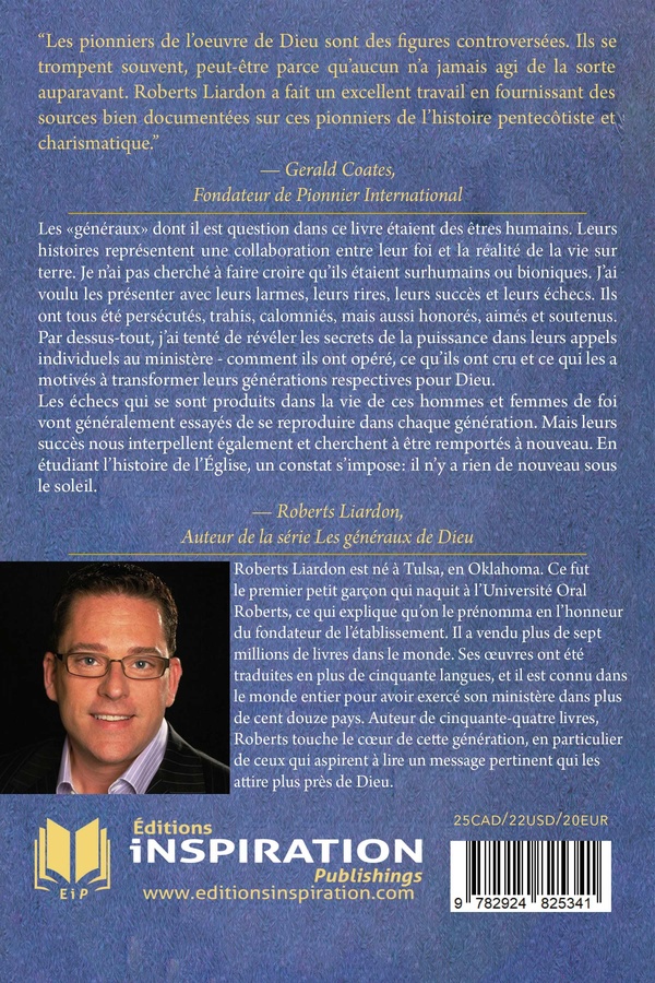 GENERAUX DE DIEU (LES) - POURQUOI CERTAINS ONT REUSSI ET D'AUTRES ONT ECHOUE - VOL. 1 - TOME1