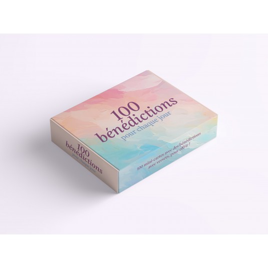 COFFRET 100 VERSETS SUR LES BENEDICTIONS POUR CHAQUE JOUR DE DIEU