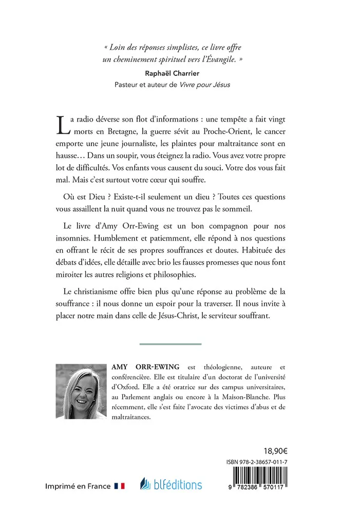 OU EST DIEU DANS NOS SOUFFRANCES ?