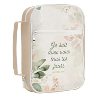 HOUSSE BIBLE LARGE "JE SUIS AVEC VOUS TOUS LES JOURS"