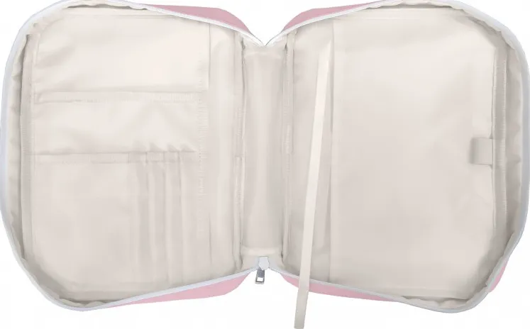 HOUSSE BIBLE LARGE "LE SEIGNEUR REMPLIT MA VIE DE BONHEUR"