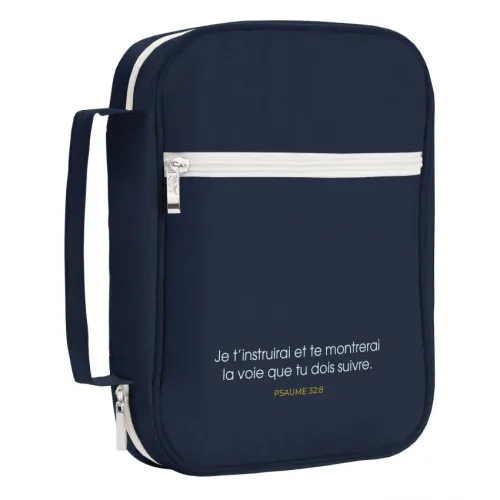 HOUSSE BIBLE LARGE "JE T'INSTRUIRAI ET JE TE MONTRERAI"