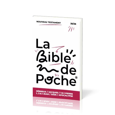 BIBLE DE POCHE SEGOND 21- HEBREUX/JACQUES/1&2PIERRE/1,2&3JEAN/JUDE/APOCALYPSE- BROCHET