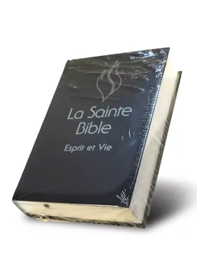 BIBLE SEGOND 1910 ESPRIT ET VIE RIGIDE NOIR