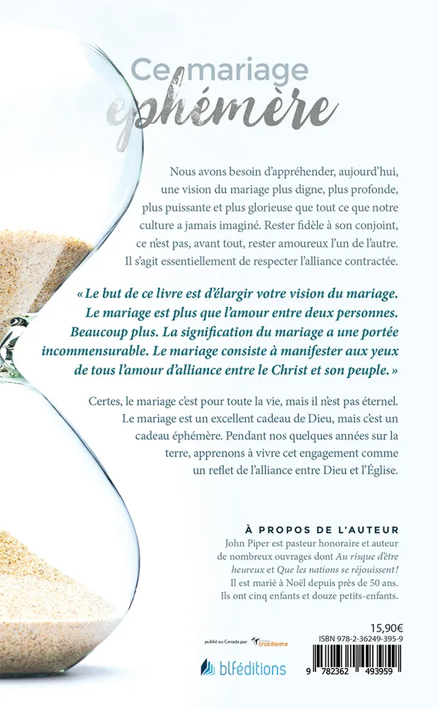 CE MARIAGE EPHEMERE