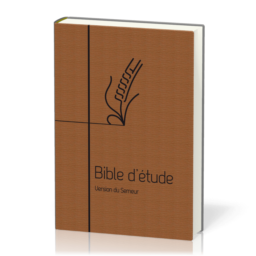 BIBLE ETUDE SEMEUR 2015 SOUPLE BRUNE
