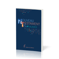NOUVEAU TESTAMENT PSAUMES SEMEUR 2015 RIGIDE BLEU MARINE + POINTS COULEUR