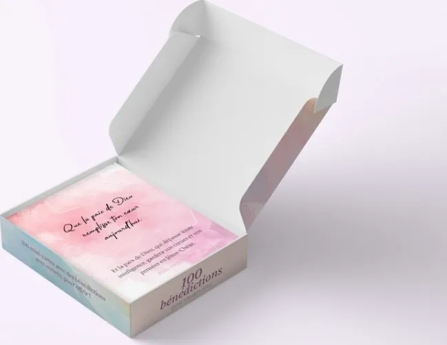 COFFRET 100 VERSETS SUR LES BENEDICTIONS POUR CHAQUE JOUR DE DIEU