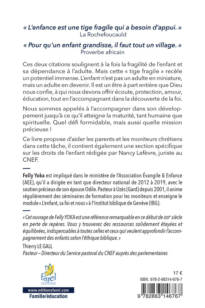 ACCOMPAGNER LES ENFANTS SUR LE CHEMIN DE LA FOI - COMPRENDRE, TRANSMETTRE, VIVRE. UN GUIDE POUR PARE