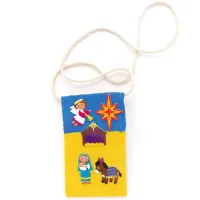 PACK DE 200 AUTOCOLLANTS EN MOUSSE NATIVITE