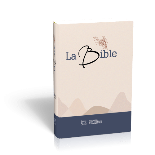 BIBLE SEGOND 21 GROS CARACTERES RIGIDE TOILEE MATELASSEE