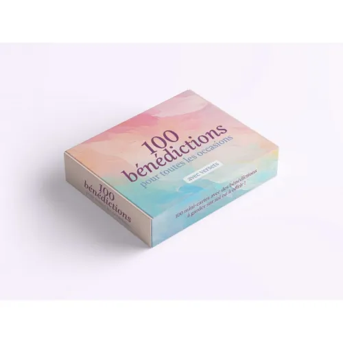 COFFRET 100 VERSETS SUR LES BENEDICTIONS POUR CHAQUE JOUR DE DIEU
