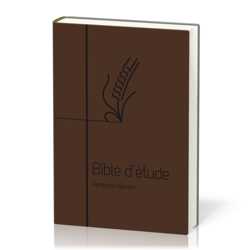 BIBLE ETUDE SEMEUR 2015 SOUPLE BRUNE