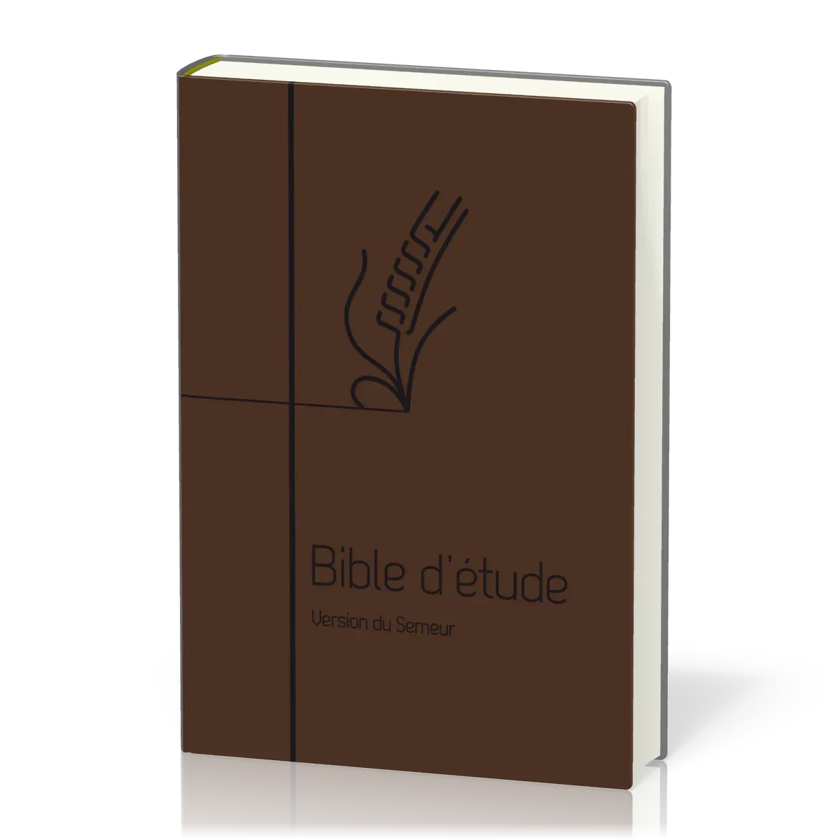 BIBLE ETUDE SEMEUR 2015 SOUPLE BRUNE