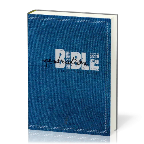 GENERATION BIBLE COUVERTURE SOUPLE BLEUE JEANS