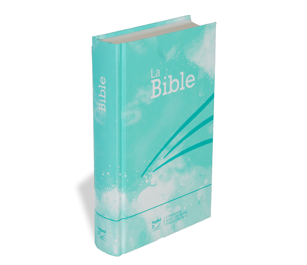 BIBLE SEGOND 21 RIGIDE BLEU TURQUOISE