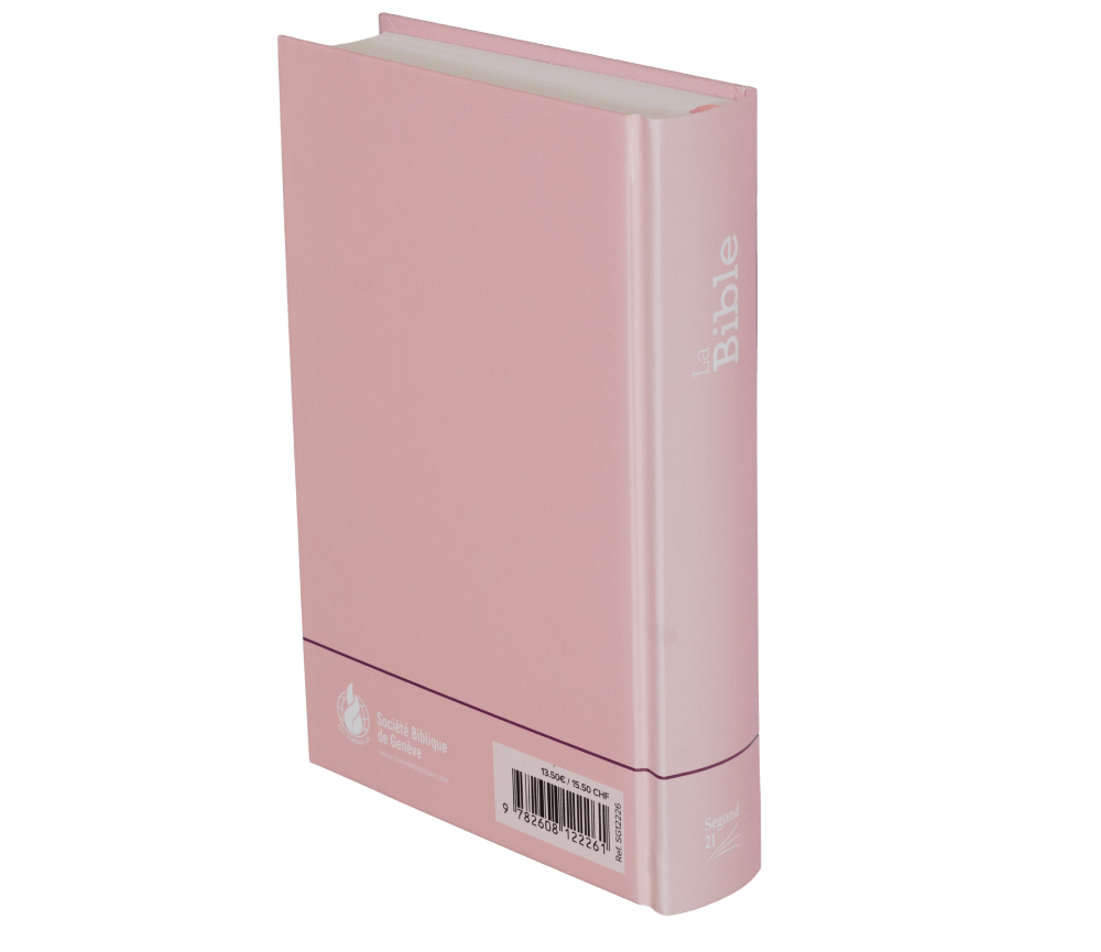 BIBLE SEGOND 21 COMPACTE ROSE