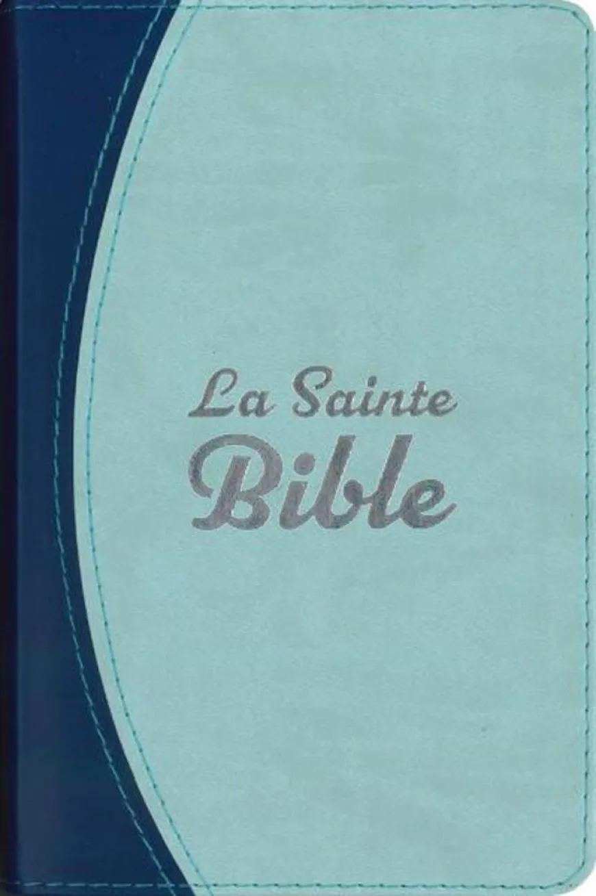 BIBLE SEGOND 1910 COMPACTE SOUPLE DUO BLEU