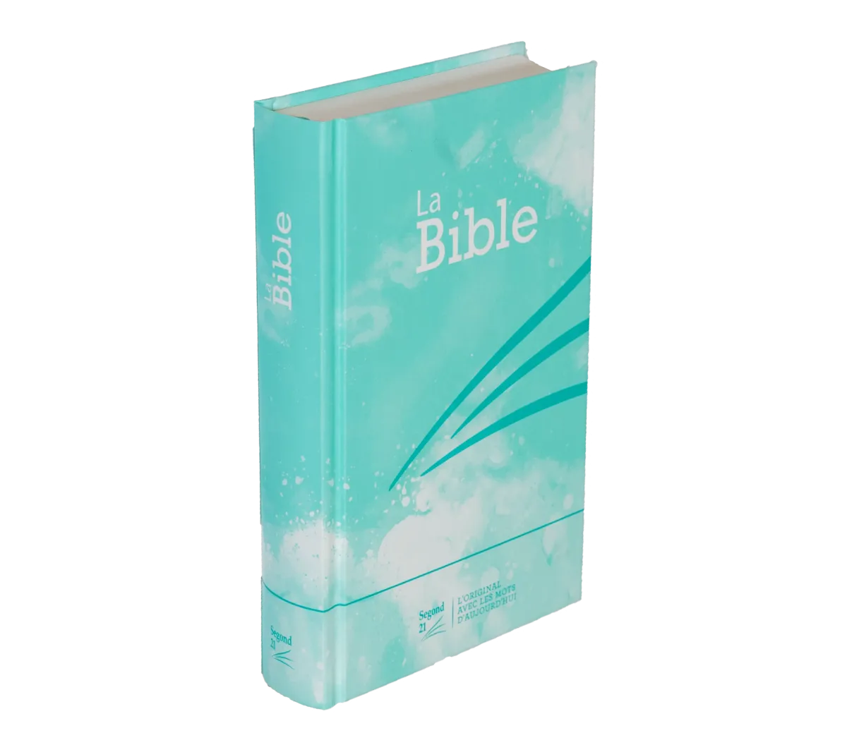 BIBLE SEGOND 21 RIGIDE BLEU TURQUOISE