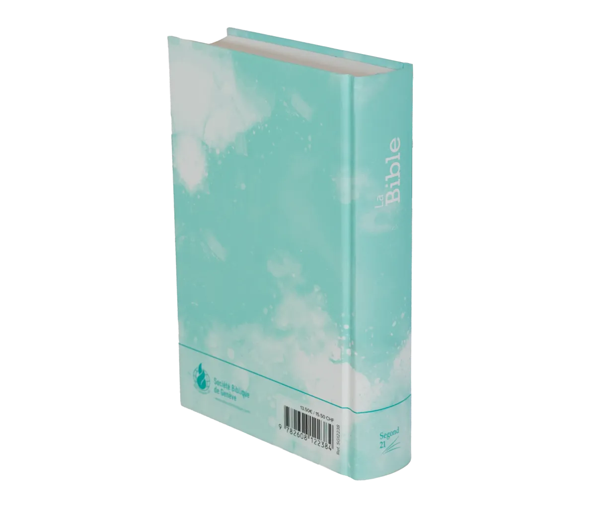 BIBLE SEGOND 21 RIGIDE BLEU TURQUOISE