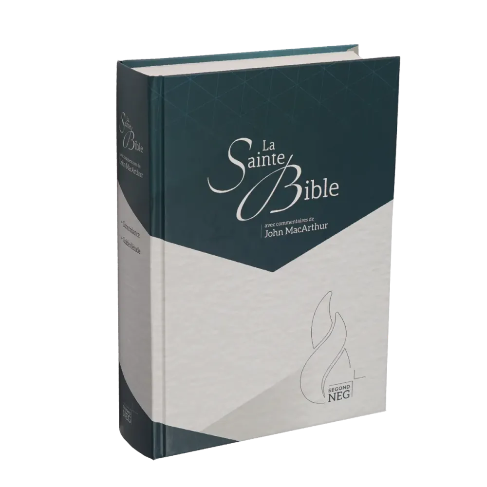 BIBLE NEG MACARTHUR RIGIDE ILLUSTREE