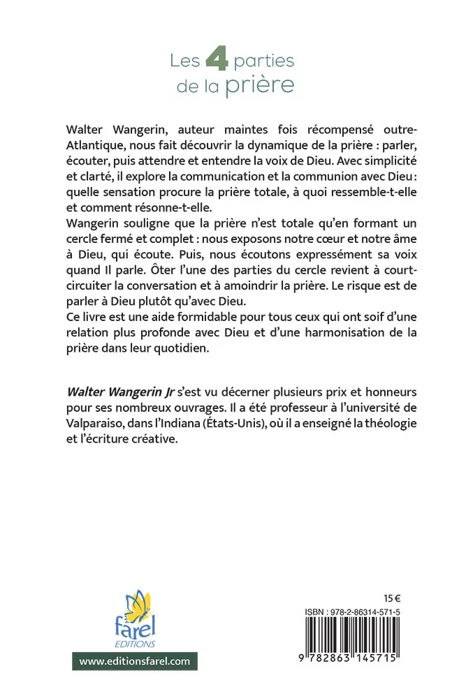 4 PARTIES DE LA PRIERE(LES) - NE PASSEZ PAS A COTE DE L'UNE D'ENTRE ELLES