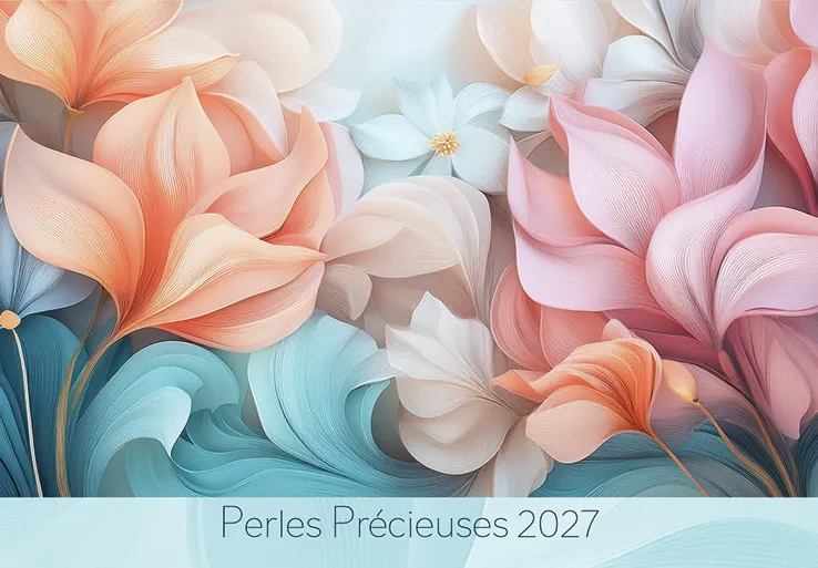 CAL CAEF PERLES PRECIEUSES BLOC ET PLAQUE